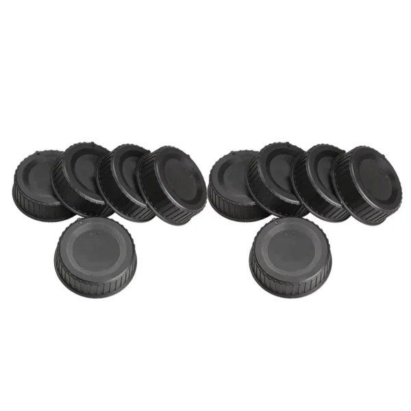 Nikon F Mount Rear Lens Caps 5 or 10 Pack Black Plastic