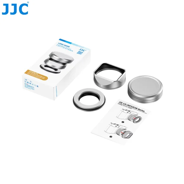 JJC Metal Square Lens Hood for Fujifilm XF 23mm & 27mm Lenses