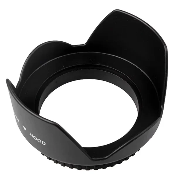 Universal Screw-in Tulip Lens Hood 49mm-82mm for DSLR