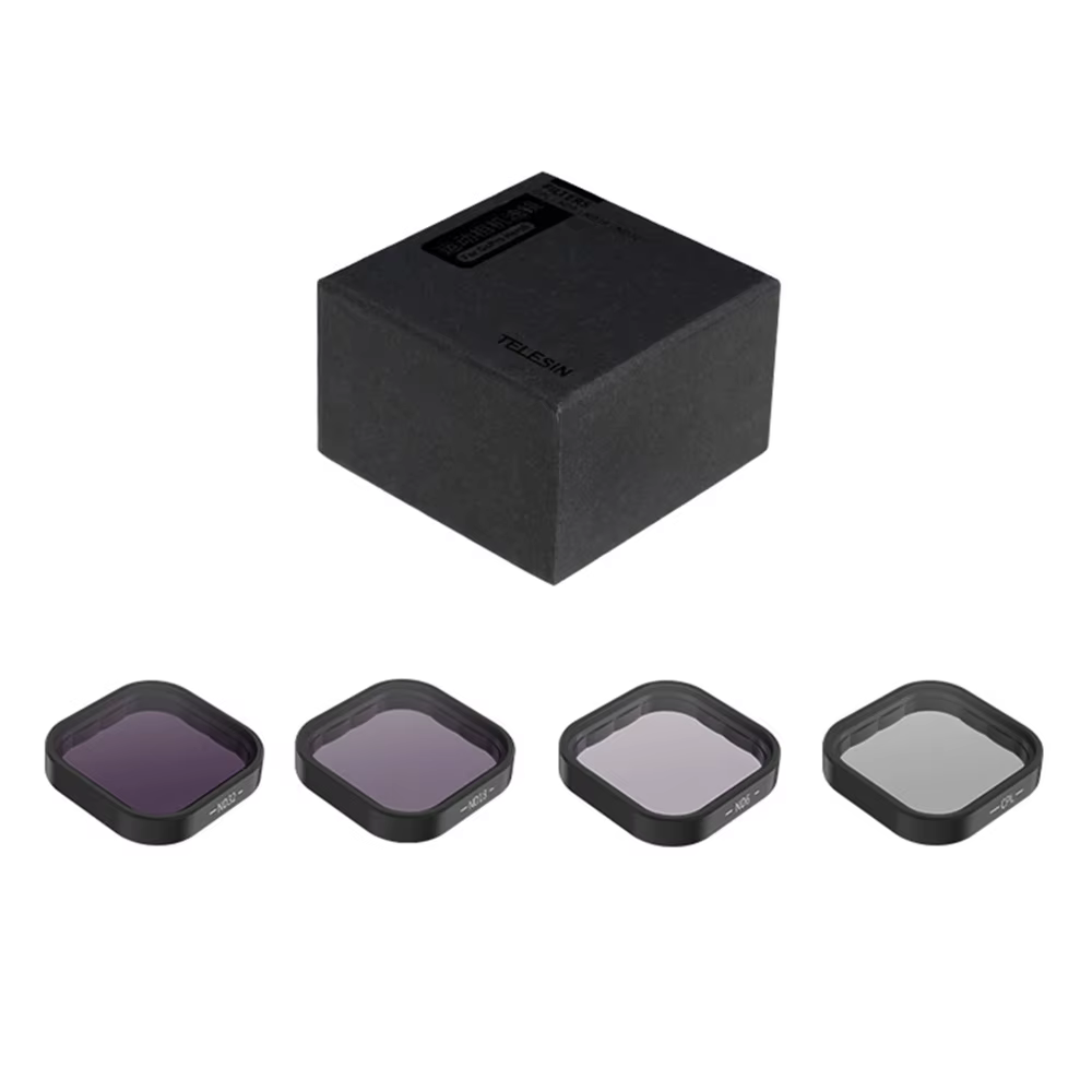 TELESIN ND8 ND16 ND32 CPL Lens Filter Set for GoPro