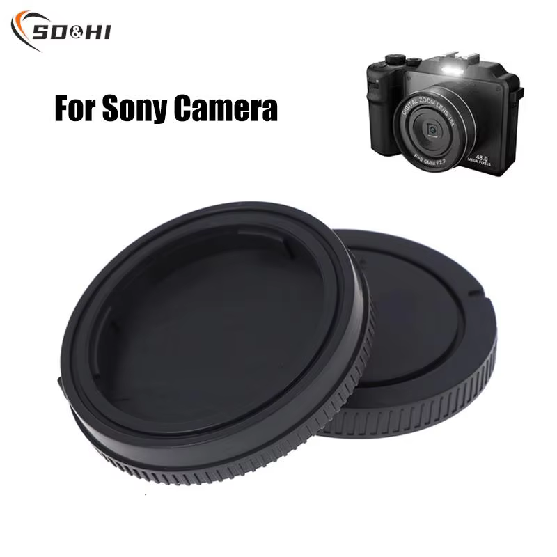 Sony E Mount Camera Body and Rear Lens Cap Kit