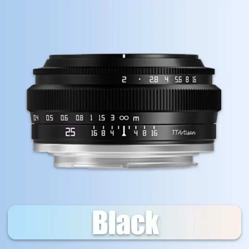 TTArtisan 25mm F2 Manual Focus Lens for APS-C Mirrorless