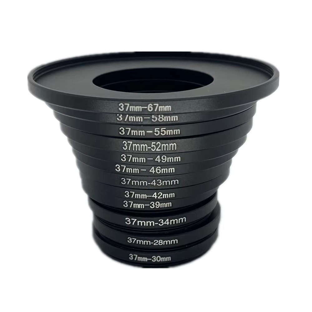 37mm Step Up Down Filter Ring Adapter for Camera Lens