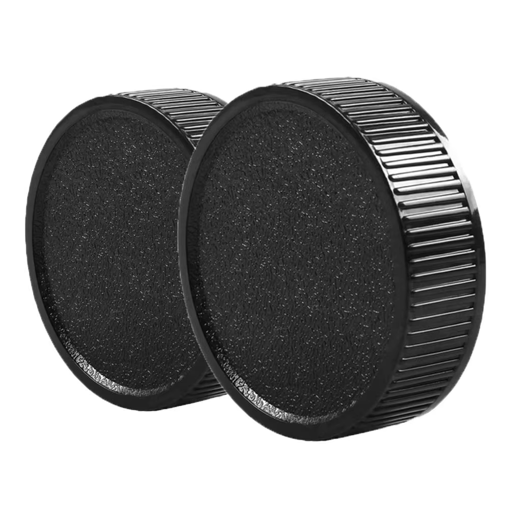 2PCS Durable Plastic Rear Lens Caps for M42 42mm Camera
