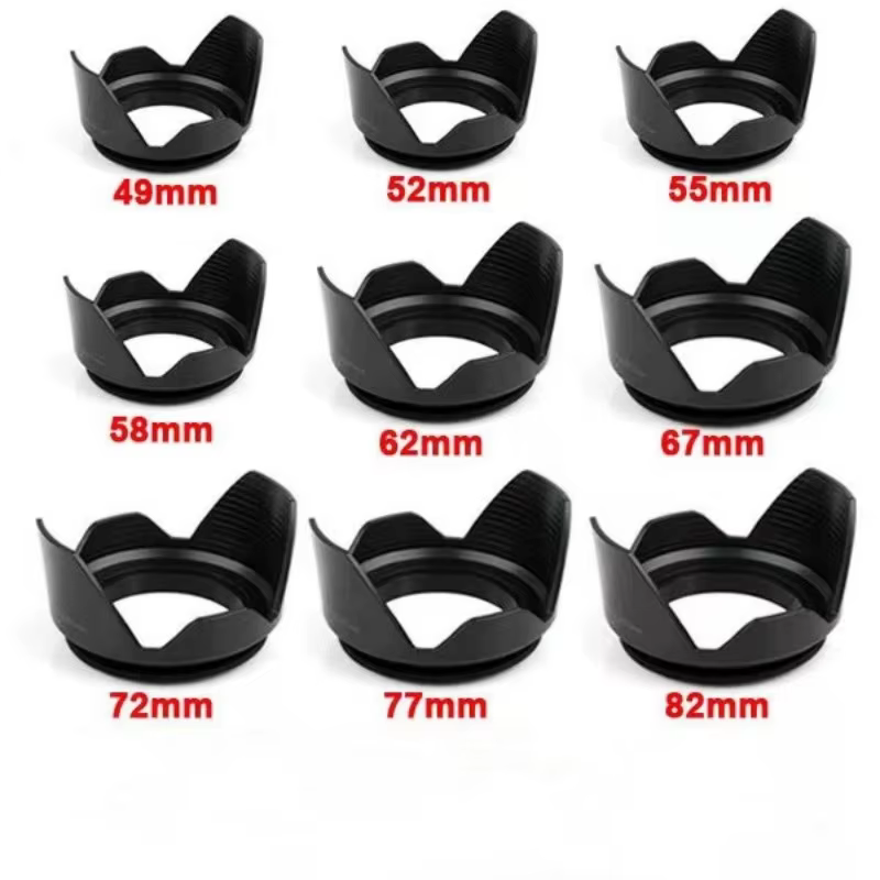 Flower Petal Lens Hood for Canon Nikon Sony Lenses