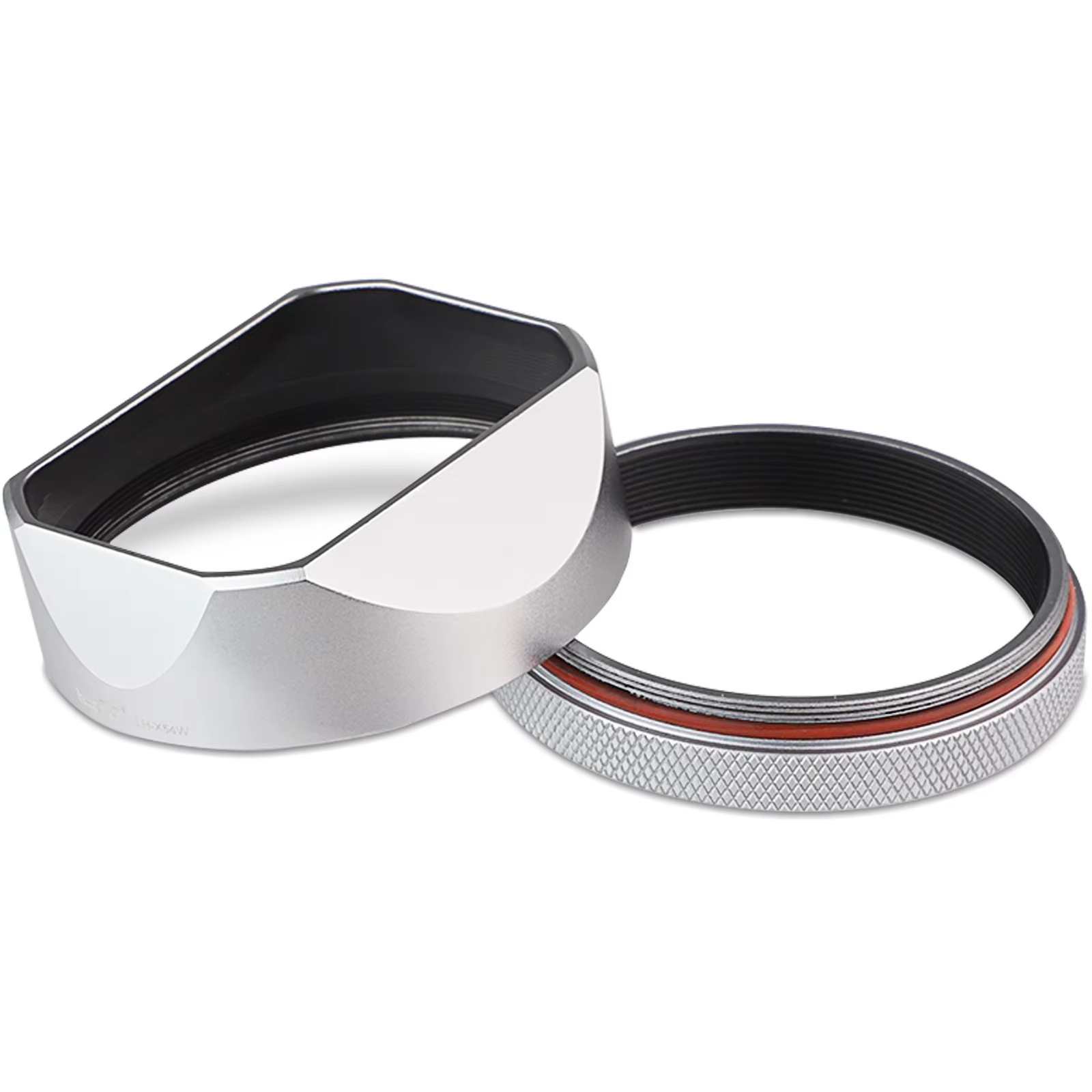 Haoge Metal Square Lens Hood with 49mm Adapter for Fujifilm X100VI