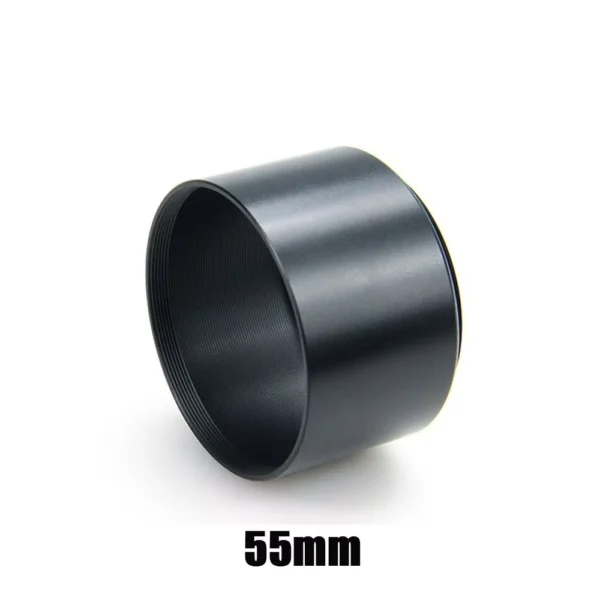 Universal Metal Lens Hood with Rotating Lock Ring