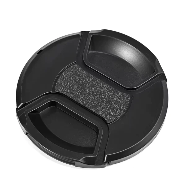 Durable Lens Cap with Anti-Lost Rope for 49-67mm Lenses