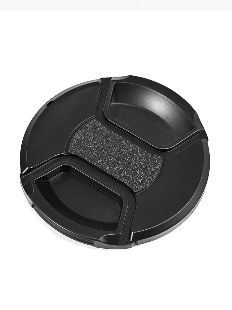 Durable Lens Cap with Anti-Lost Rope for 49-67mm Lenses