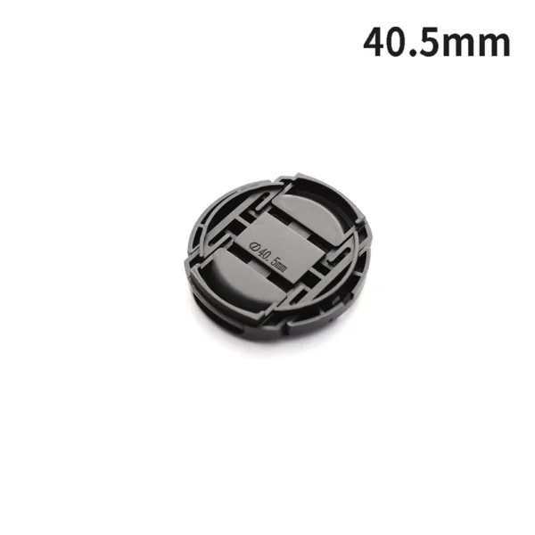 Camera Lens Cap Snap-On 40.5-82.5mm Plastic Protector