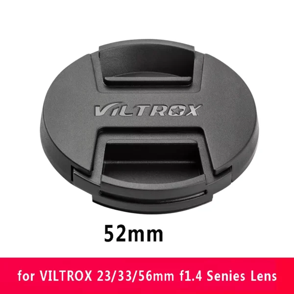 Viltrox Lens Front and Rear Covers for Various Lenses