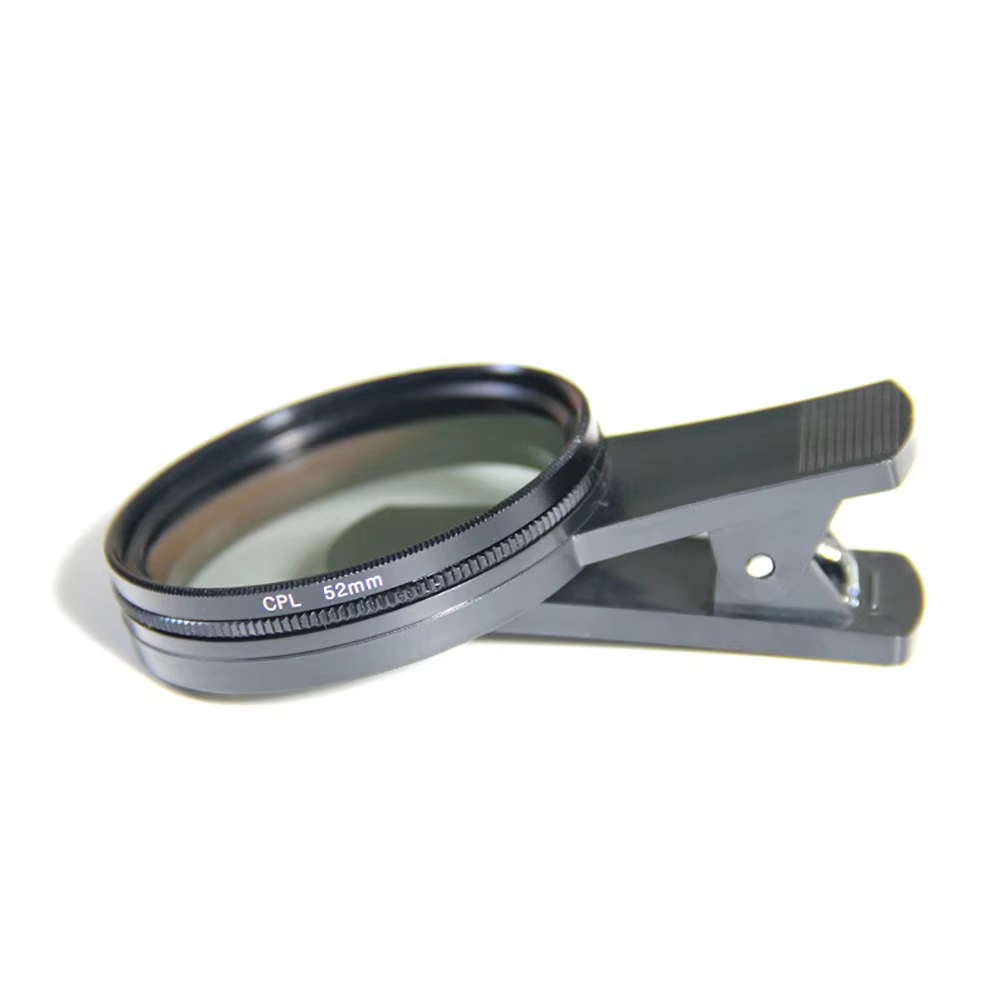Universal 52mm & 67mm CPL Polarizer Lens Filter with Clip