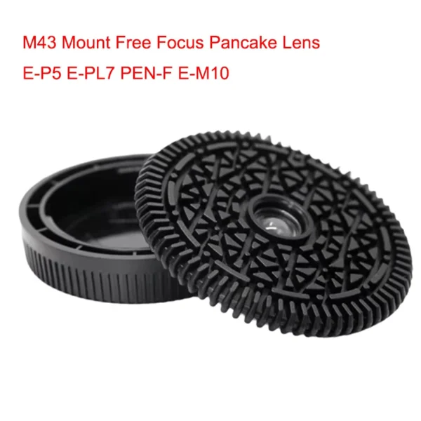 32mm F10 Free Focus Pancake Lens for Mirrorless Cameras