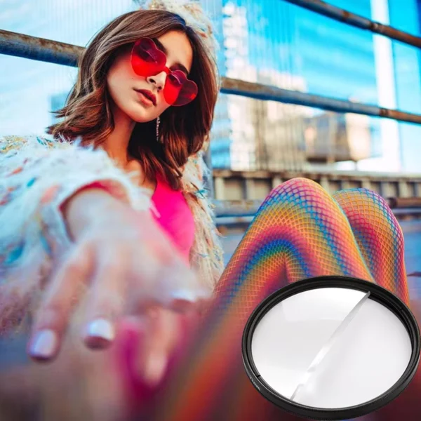 77mm Kaleidoscope Prism Lens Filters for DSLR Cameras