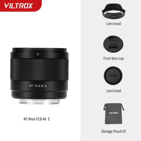 Viltrox 9mm F2.8 Auto Focus APS-C Lens for Sony E Mount
