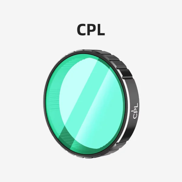XFJI Quick Release Lens Filter Set for DJI OSMO Action 5 Pro