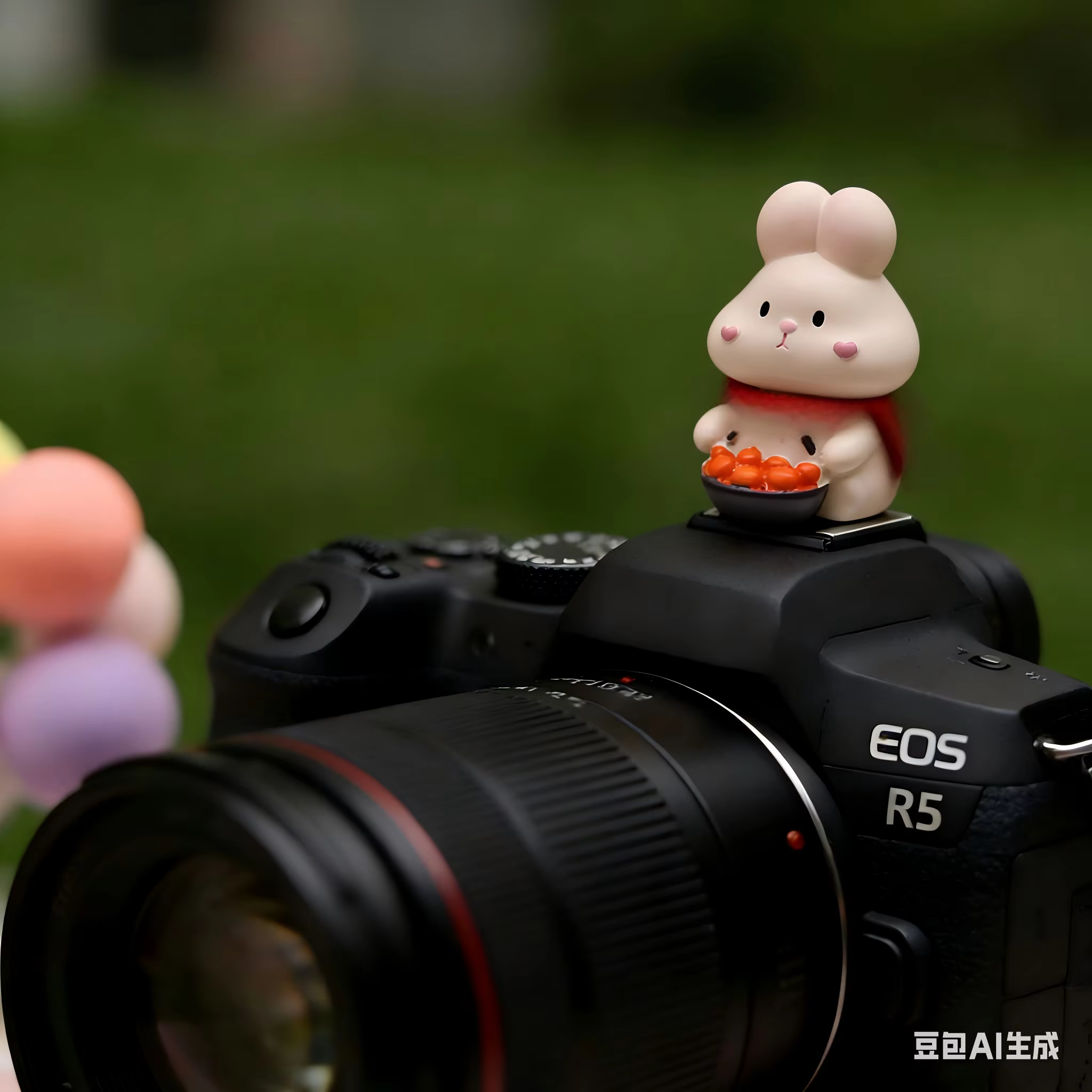 Cute Kawaii Rabbit Hot Shoe Cover for DSLR & Mirrorless