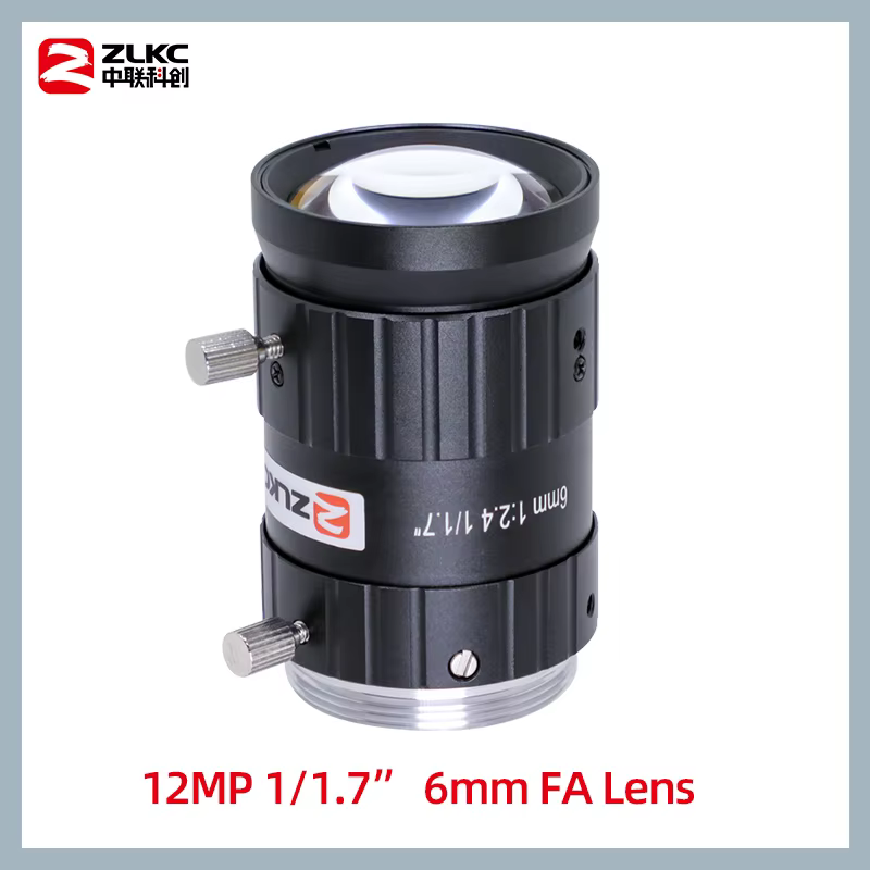 ZLKC 12MP Fixed Focus C-Mount Lenses 4-75mm