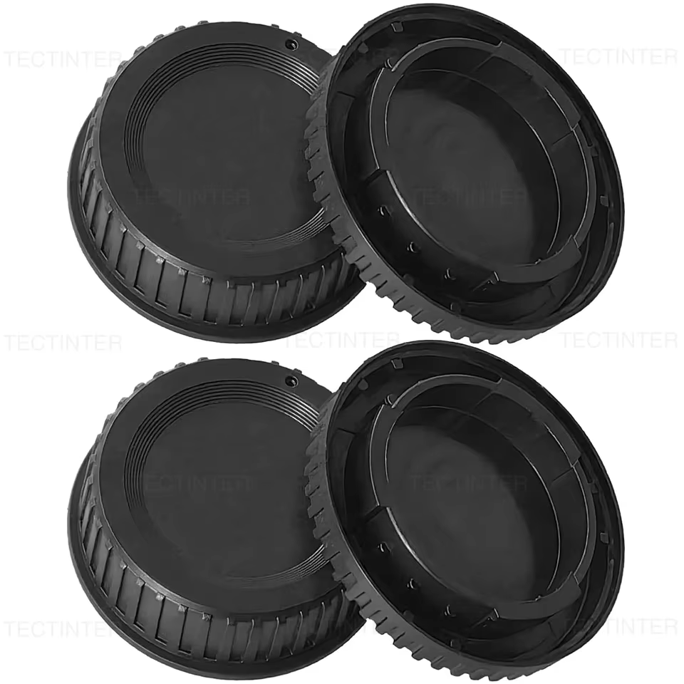 Camera Body Cap and Rear Lens Cap for Canon Nikon