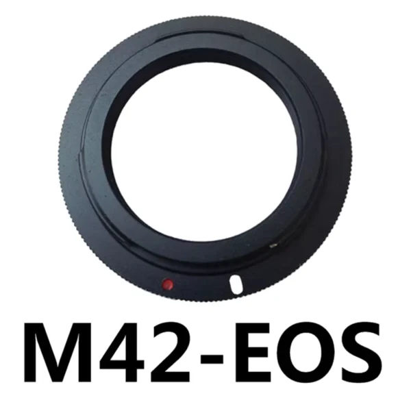 Metal M42 to Canon EOS EF Lens Adapter Ring