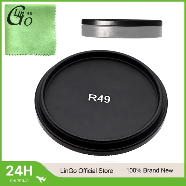 Lin Go Aluminum Alloy Metal Lens Filter Front Cap