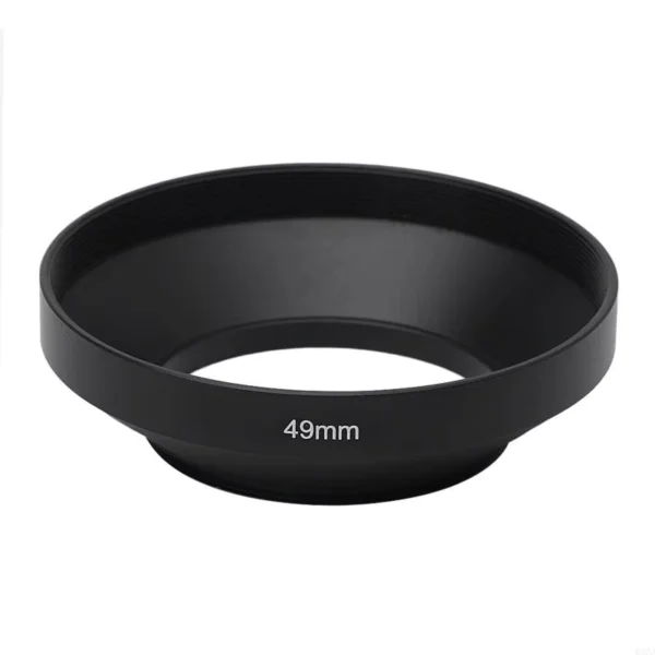 Metal Screw-In Lens Hood for Wide-Angle Lenses 39-82mm