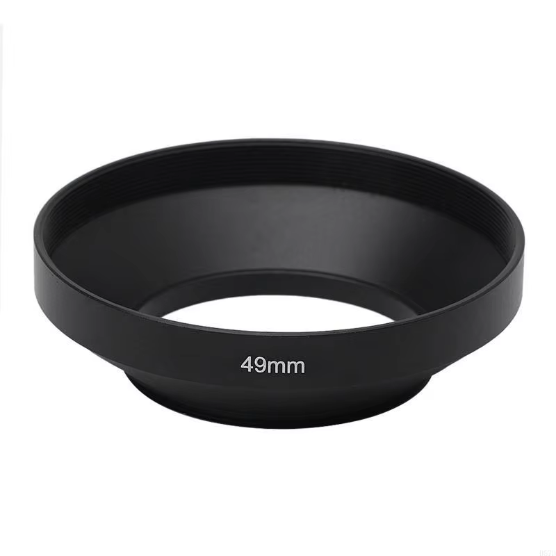 Metal Screw-In Lens Hood for Wide-Angle Lenses 39-82mm