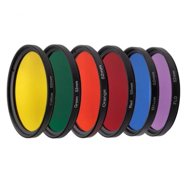 FOTOFLY Full Color Lens Filter Kit for DSLR Cameras