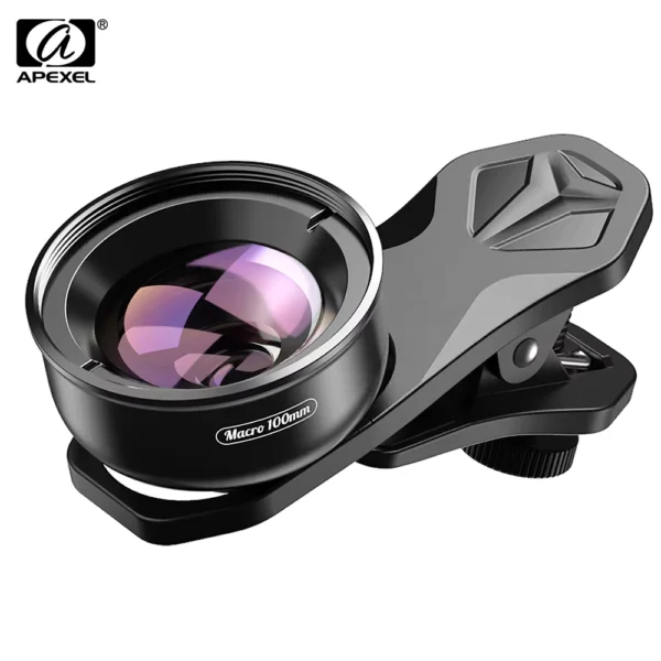 APEXEL 100mm HD Macro Lens for Smartphones