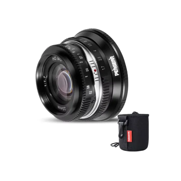 Pergear 25mm F1.7 Manual APS-C Mirrorless Camera Lens