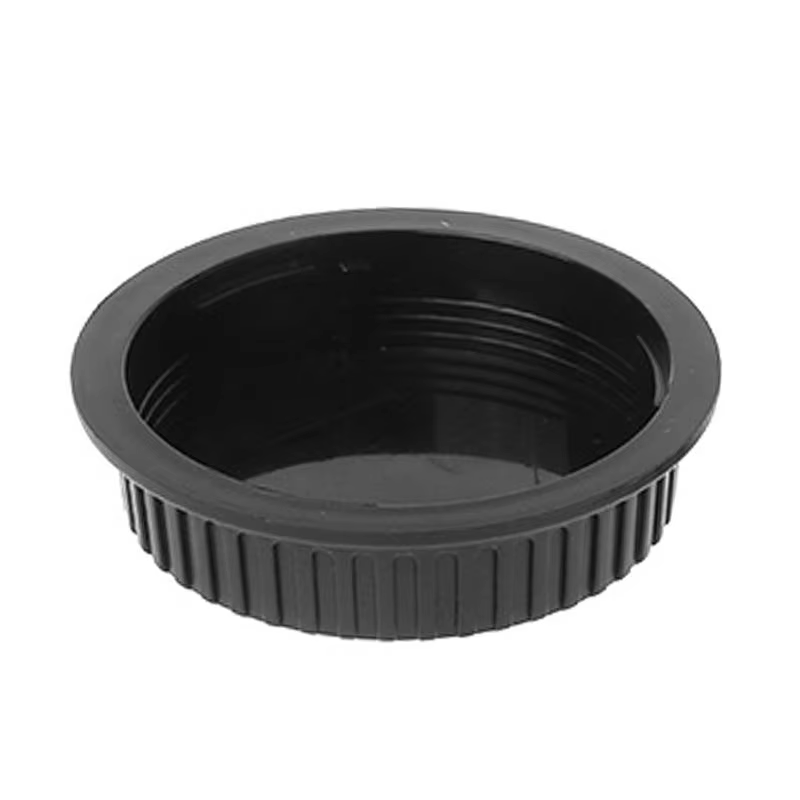 Canon EF EFS Rear Lens and Body Cap Set Black