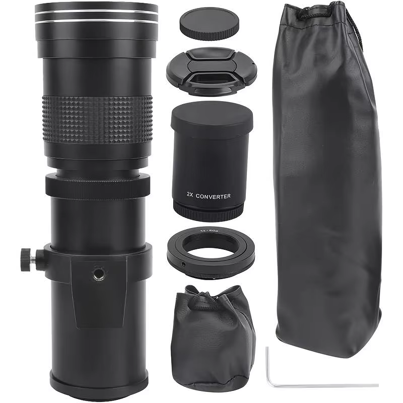 420-1600mm F8.3 Manual Telephoto Zoom Lens for Multiple Mounts