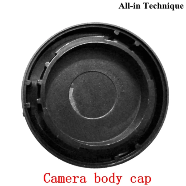 Nikon F Mount Rear Lens Cap & Camera Body Cap Set