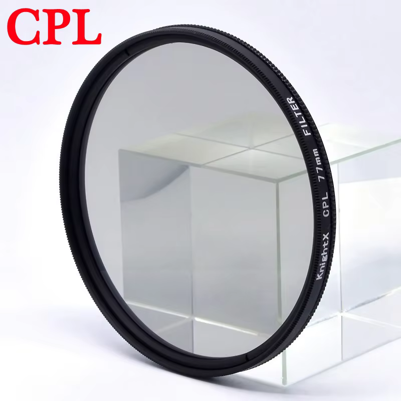 KnightX CPL Polarizing Filter for Canon Nikon 37-77mm Lenses
