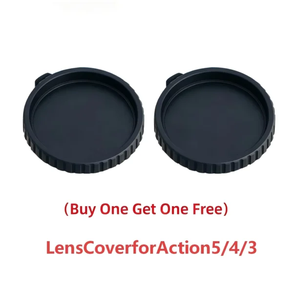 Silicone Lens Cap for DJI Osmo Action 5/4/3 2-Pack