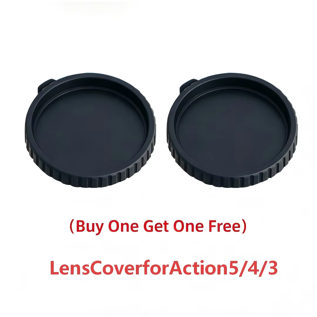 Silicone Lens Cap for DJI Osmo Action 5/4/3 2-Pack