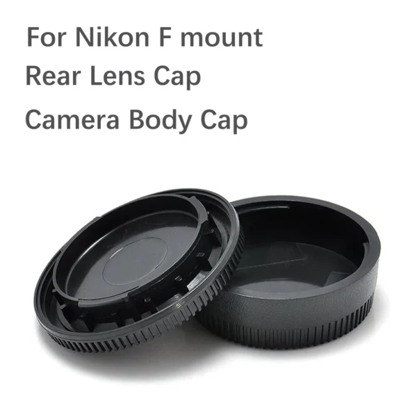 Camera Body & Rear Lens Caps for Nikon Canon Sony