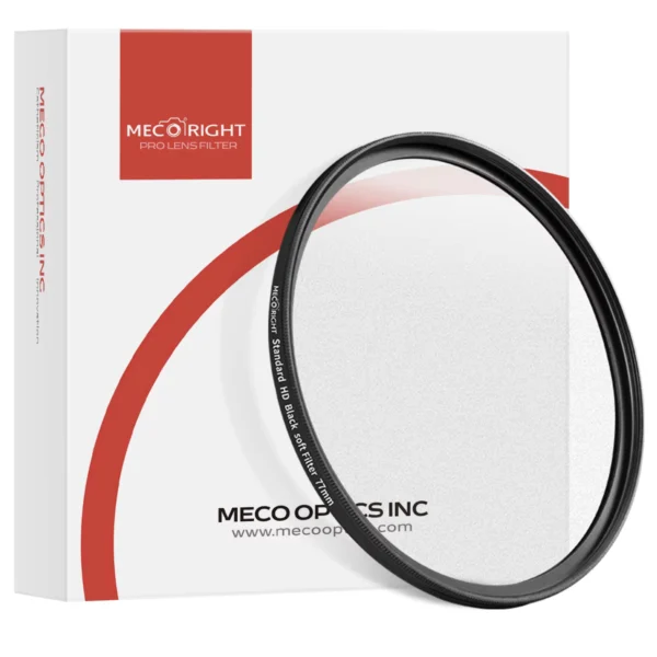 Mecoright Black Soft Focus Lens Filter Various Sizes