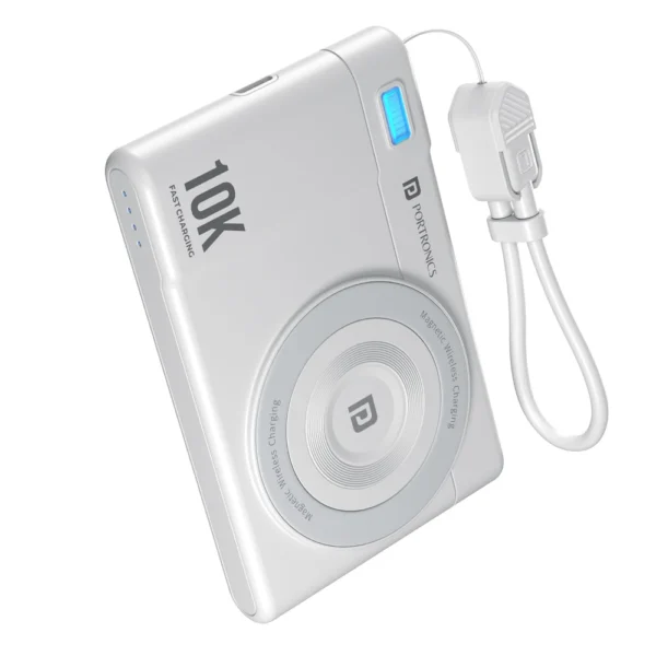Portronics Air 10000mAh MagSafe Wireless Power Bank