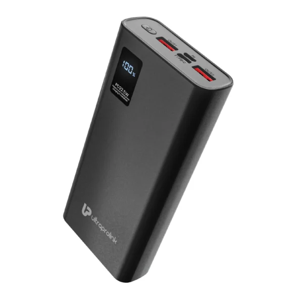 UltraProlink Juice-Up Pro+ 20000mAh Power Bank Black