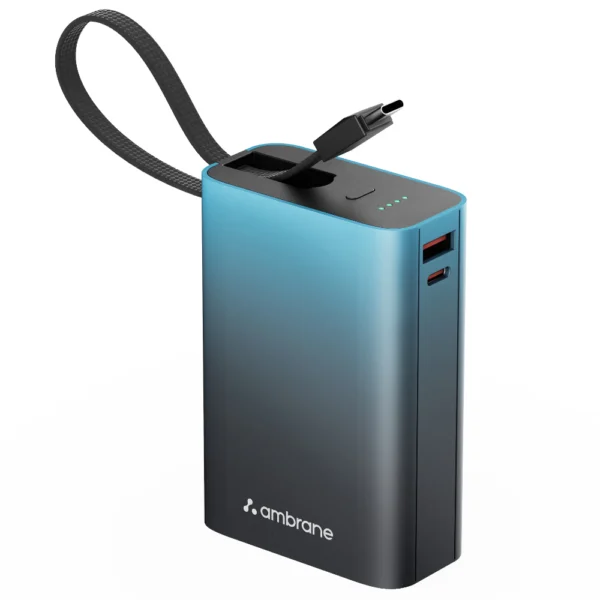 Ambrane MiniCharge 20 20000mAh 22.5W Power Bank Blue