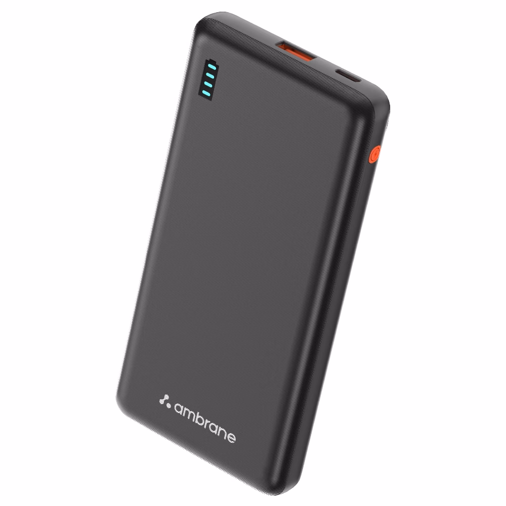 Ambrane Xtreme 10000mAh 22.5W Power Bank Black