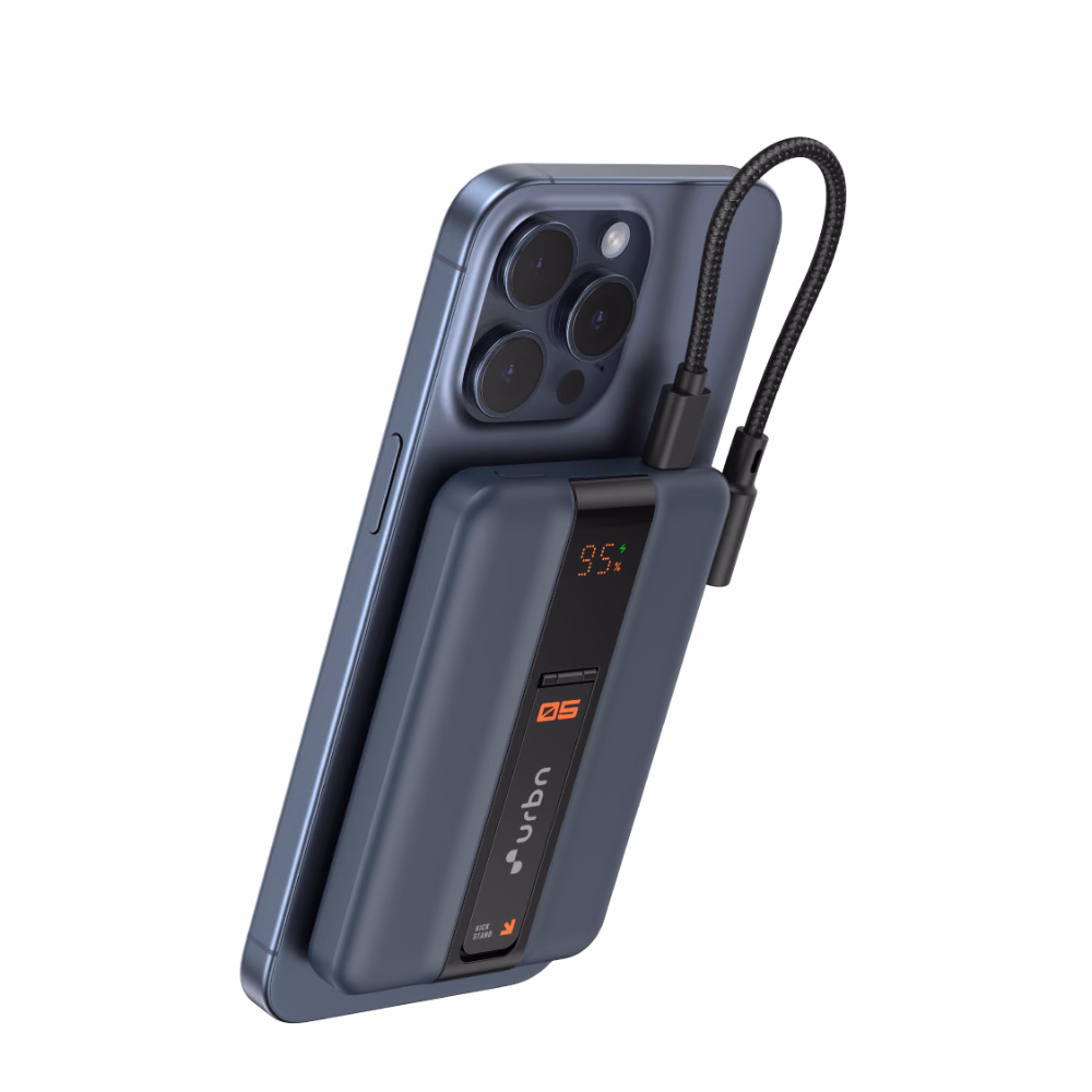 Urbn One Aero 5000mAh Magsafe Power Bank Blue