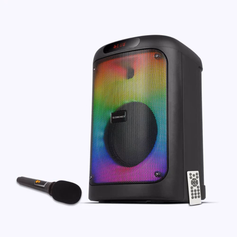Zebronics Zeb_Blow Party Speaker with 64W Output & RGB Lights