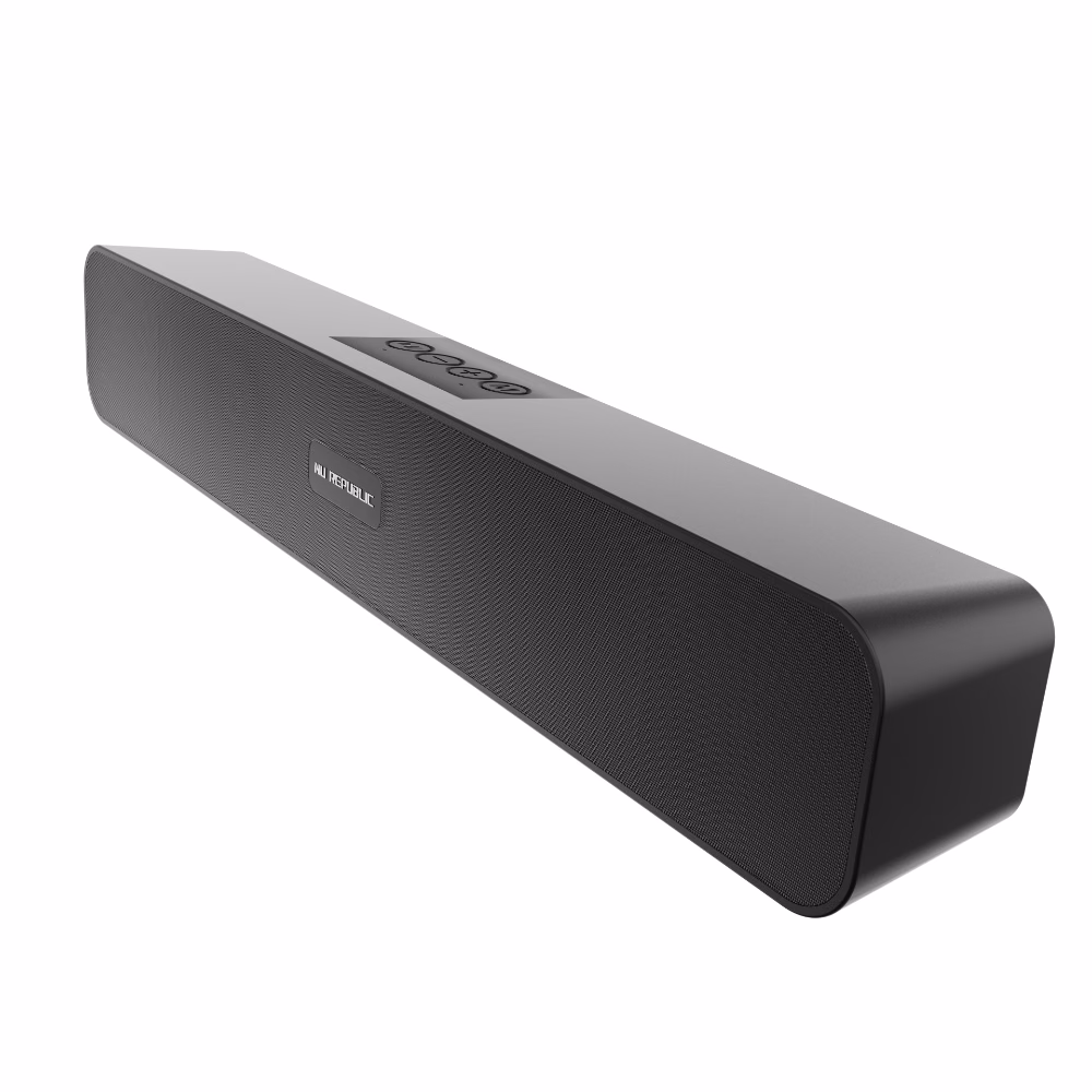 Nu Republic Soundbar 20 Bluetooth with X-Bass, 20W Output
