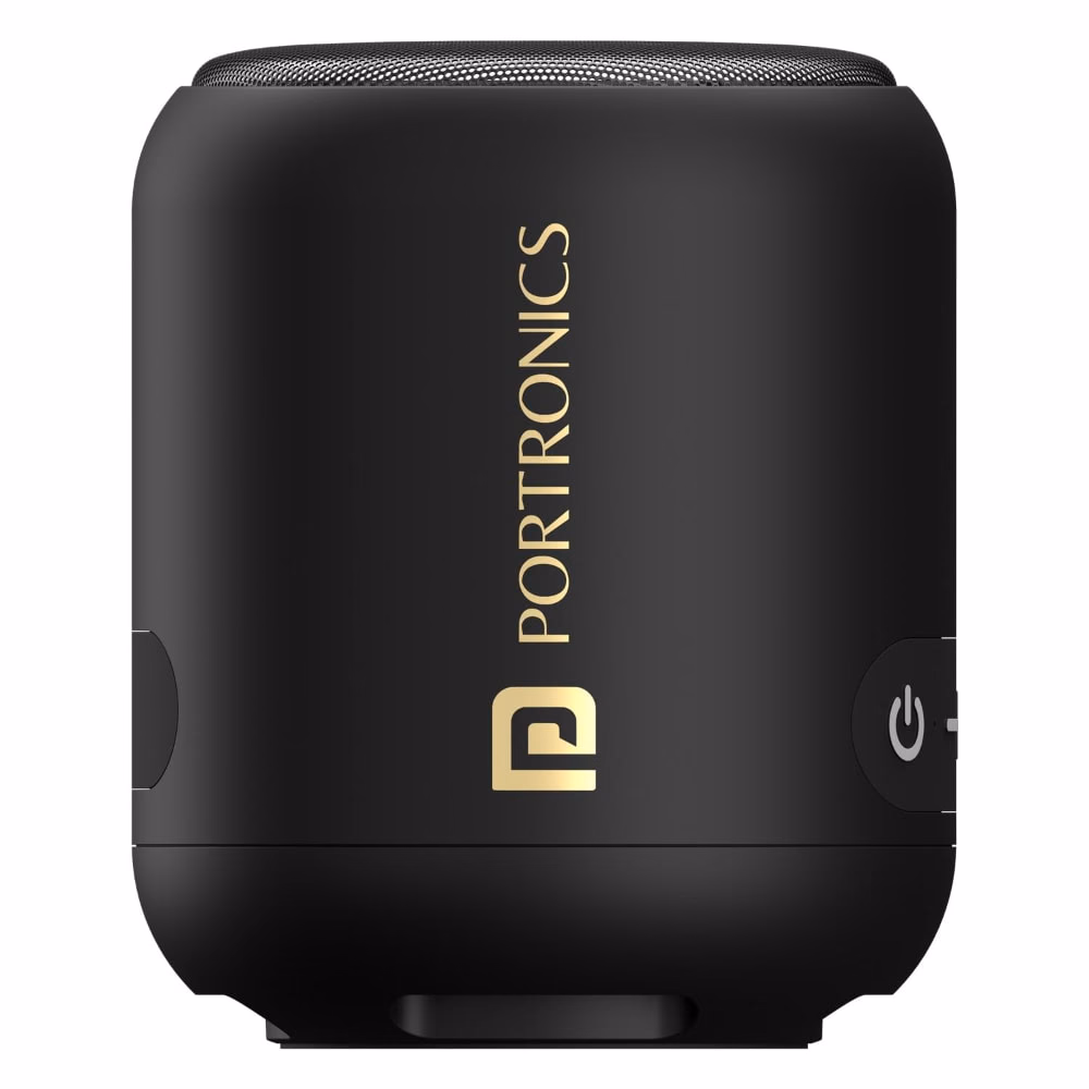 Portronics Sound Drum 1 Bluetooth Speaker 12W Black
