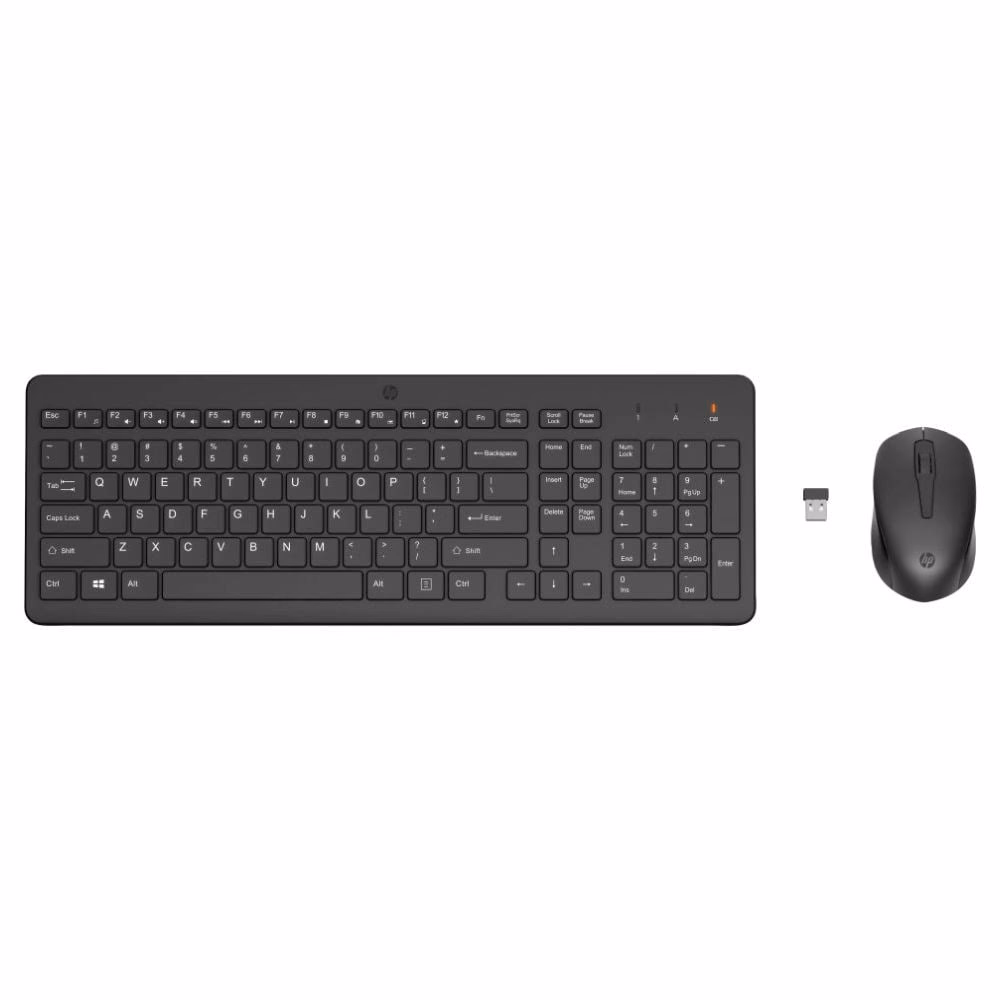 HP 330 Wireless Keyboard and Mouse Combo with 1600 DPI Sensor