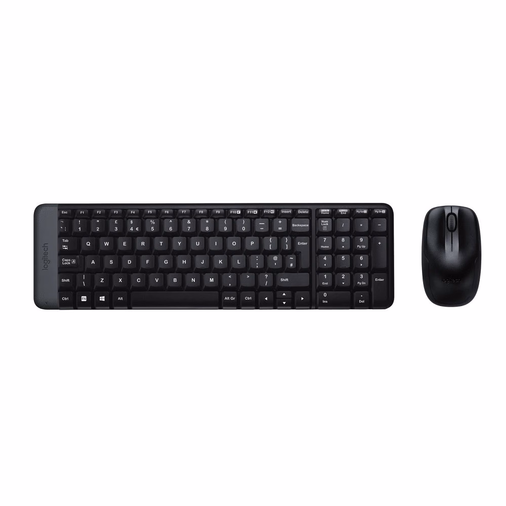 Logitech MK220 Wireless Compact Keyboard & Mouse Combo