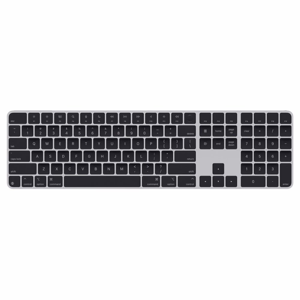 Apple Magic Keyboard with Touch ID and Numeric Keypad Black