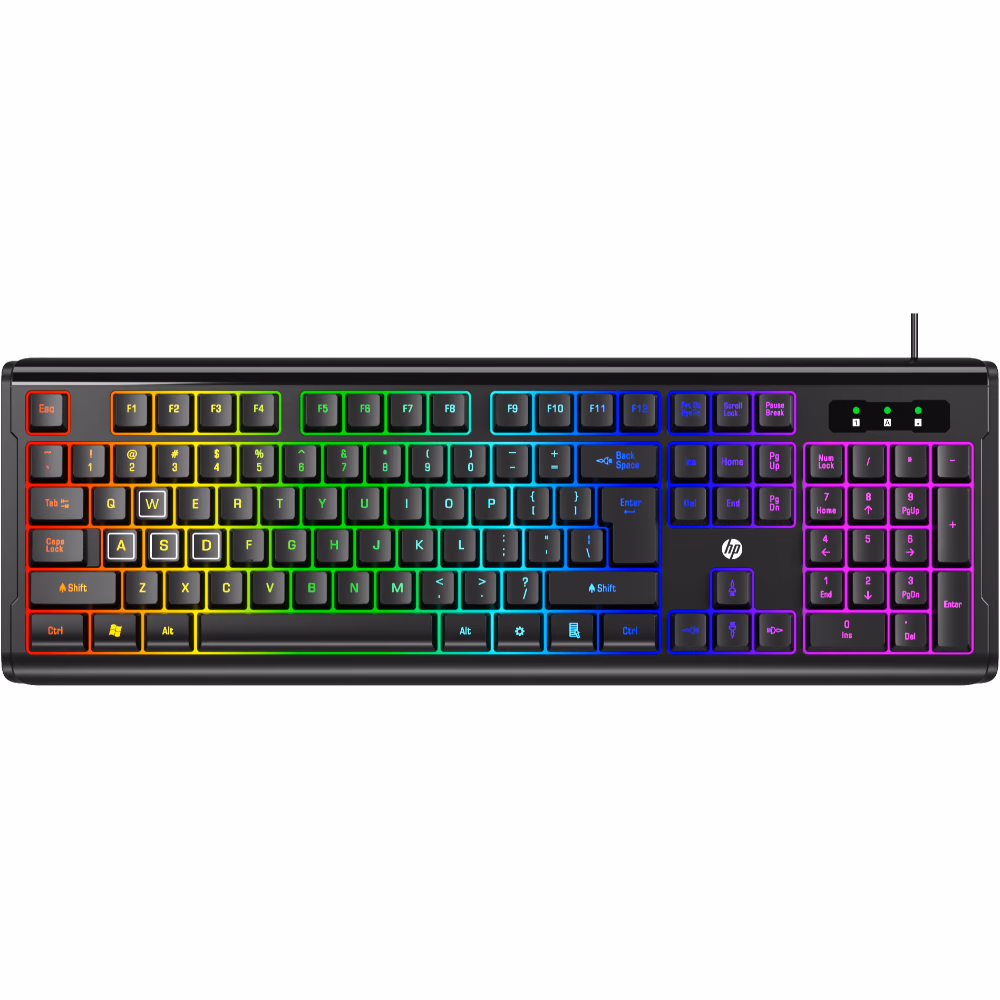 HP K280 Wired RGB Backlit Gaming Keyboard
